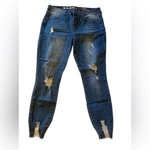 S.O.N.G Curvy High-Rise Skinny Jeans